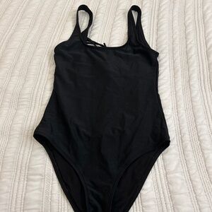 Black bathing suit